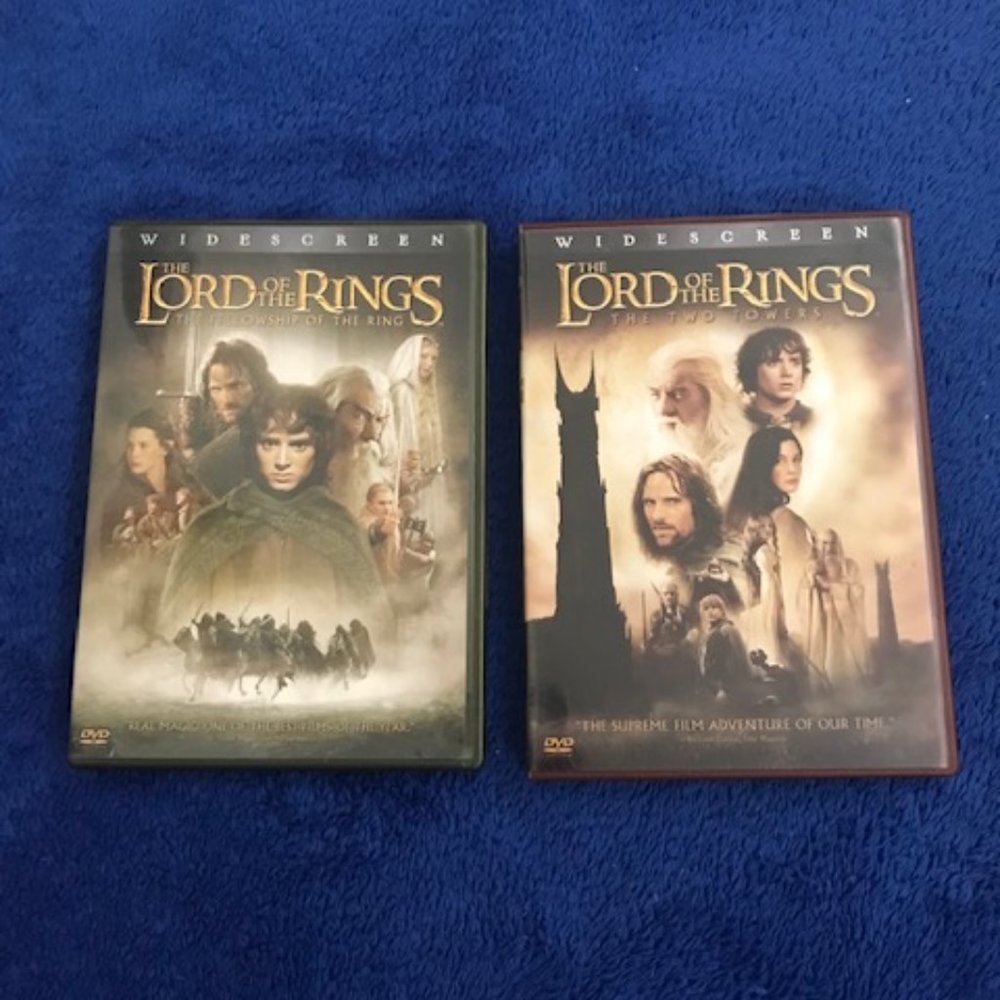 Lord of the Rings Two Set DVD 📀📀